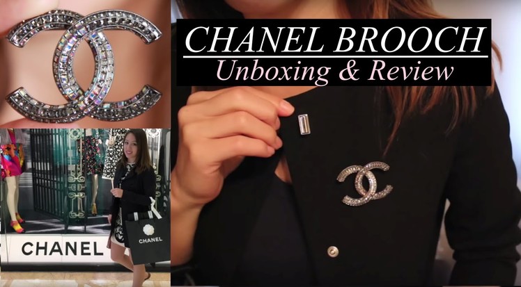 REVIEW | Chanel Crystal Brooch Unboxing
