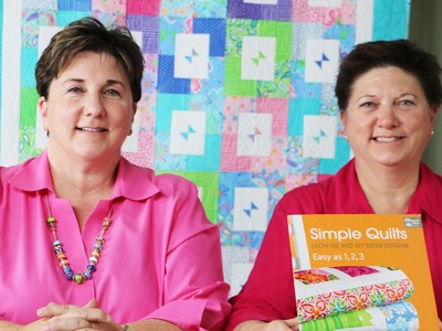 Simple Quilts Easy as 1, 2, 3 Quilt Book by Me & My Sister Designs for That Patchwork Place