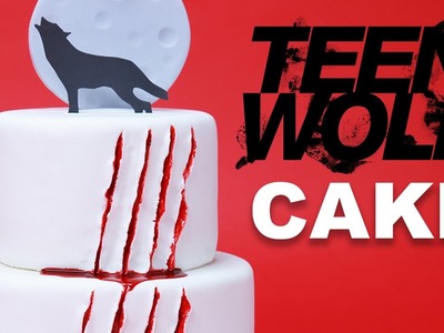 TEEN WOLF CAKE - NERDY NUMMIES
