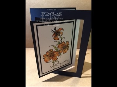Tunnel Card Tiger Lily with Deb Valder