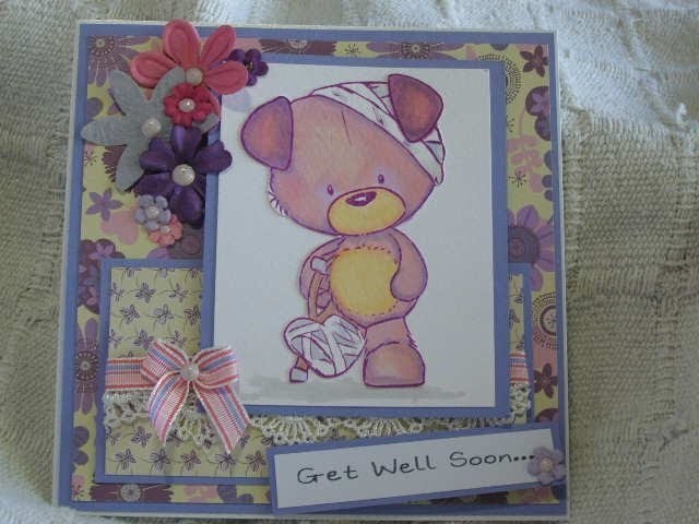 Tutorial, How to make a Get Well Card