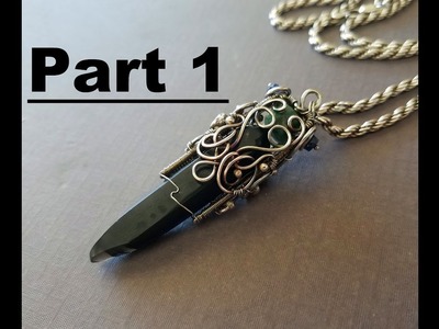 Wire Wrapping Time Lapse Tutorial - Obsidian Part 1