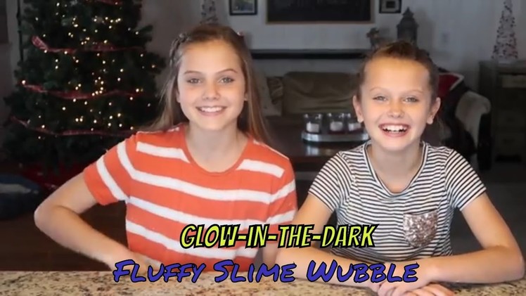 DIY Giant Glow-in-the-Dark Fluffy Slime Wubble