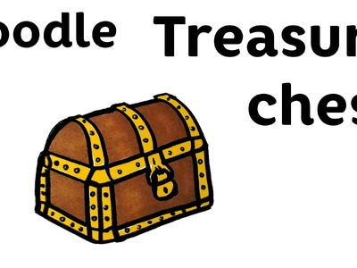 Easy Doodle - Treasure Chest Pirate - Step by Step Draw