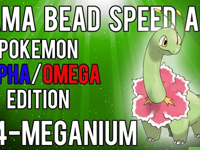 Hama Bead Speed Art | Pokemon | Alpha.Omega | Timelapse | 154 - Meganium