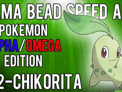 Hama Bead Speed Art | Pokemon | Alpha.Omega | Timelapse | 152 - Chikorita