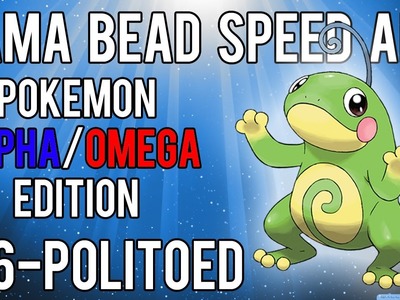 Hama Bead Speed Art | Pokemon | Alpha.Omega | Timelapse | 186 - Politoed
