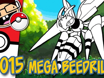How to Draw #015 MEGA BEEDRILL | Narrated Easy Step-by-Step Tutorial | Pokemon Drawing Project