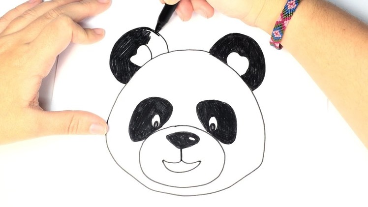 How to draw a Panda for Kids | Easy and Step by Step