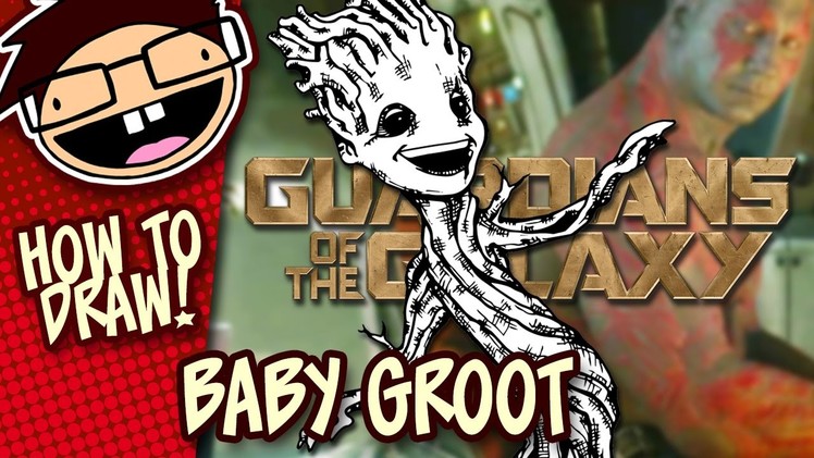 How to Draw BABY GROOT (Guardians of the Galaxy) | Narrated Easy Step-by-Step Tutorial