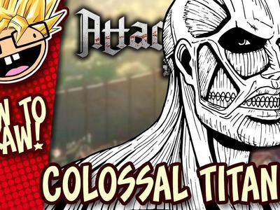How to Draw COLOSSAL TITAN (Attack on Titan) | Narrated Easy Step-by-Step Tutorial | Anime Thursdays