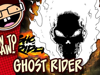 How to Draw GHOST RIDER (Comic Version) | Narrated Easy Step-by-Step Drawing Tutorial