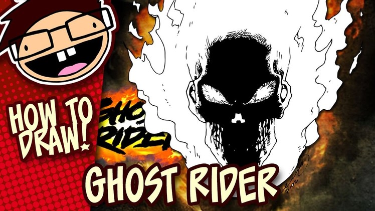 How to Draw GHOST RIDER (Comic Version) | Narrated Easy Step-by-Step Drawing Tutorial
