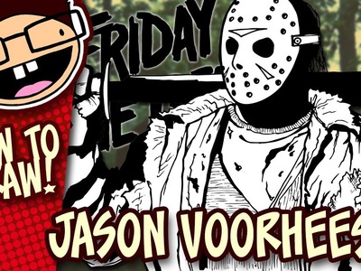 How to Draw JASON VOORHEES | Narrated Easy Step-by-Step Drawing Tutorial | Happy Halloween!