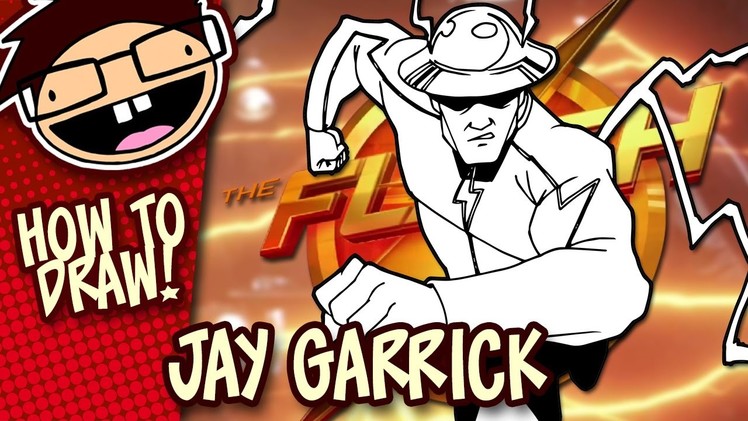 How to Draw JAY GARRICK (The Flash) | Narrated Easy Step-by-Step Tutorial