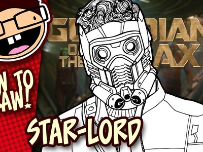 How to Draw STAR-LORD (Guardians of the Galaxy) | Narrated Easy Step-by-Step Tutorial