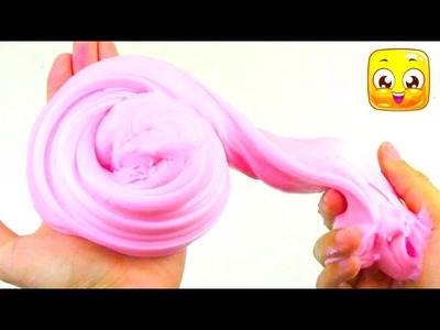 How To Make Bubble Gum Slime without borax, contact solution! Make Fluffy Slime with Elmer's Glue!