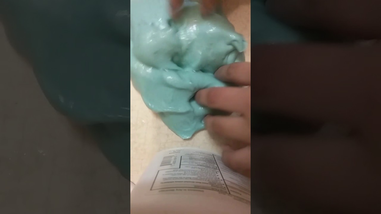 How to make hard slime into jiggly slime