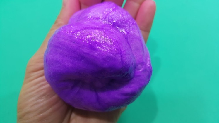 How to make slime soft with shaving Cream