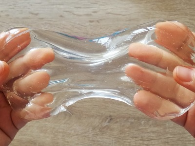 How To Make Super Clear Slime | Instagram Slime | ASMR