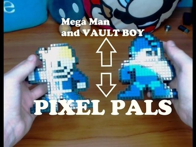 Pixel Pals: VAULT BOY.MEGAMAN Unboxing and review!!!