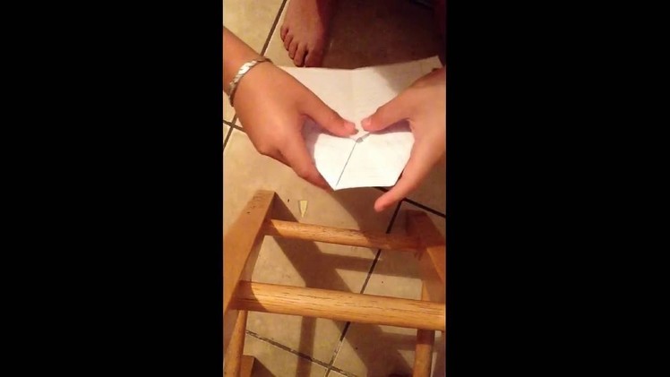 World record paper airplane tutorial