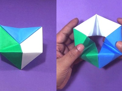 Action Fun Origami Toy - HexaFlexagon |