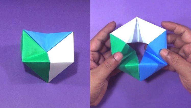 Action Fun Origami Toy - HexaFlexagon |