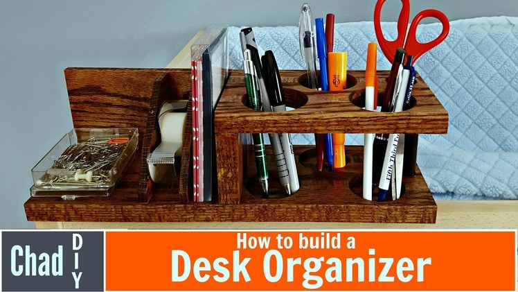 Custom DIY Desk Organizer