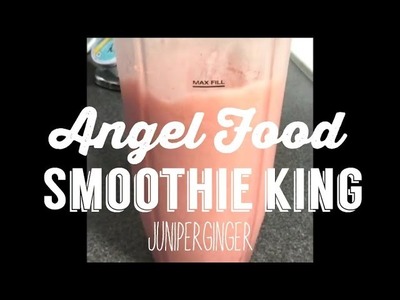 DIY Angel Food SmoothieKing! Copy Smoothies |Juniper Ginger