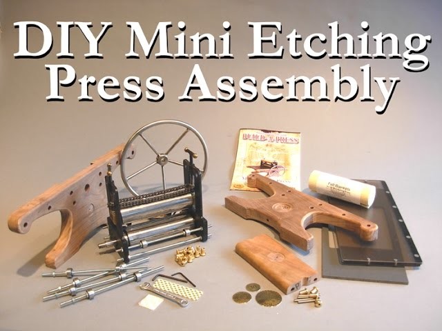 DIY Mini Etching Press Assembly