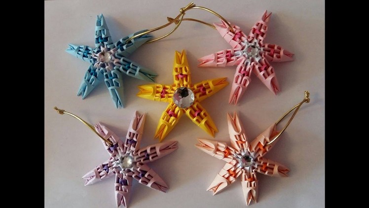 Etoile.star origami 3d