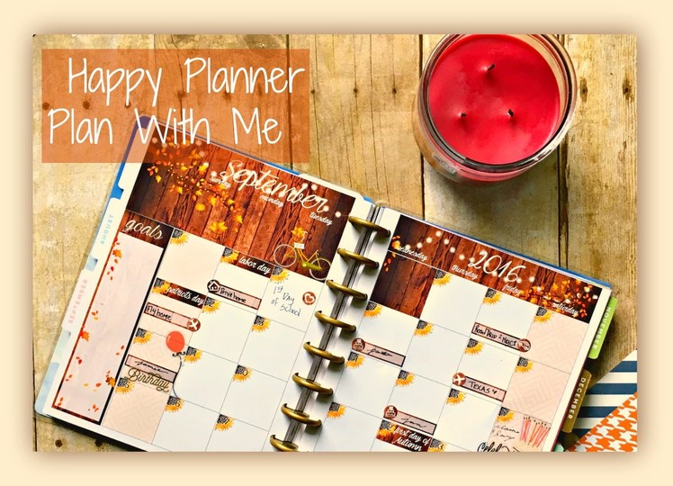 Happy Planner Monthly Plan With Me