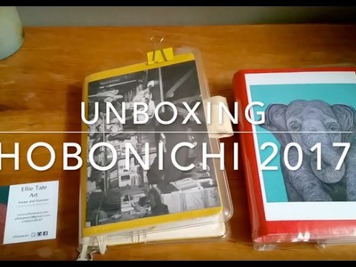 Hobonichi Planner Unboxing 2017 || English A6 and Accessories