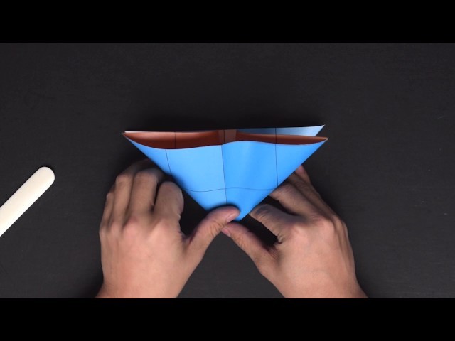 How to Fold Origami Butterfly in 1 minute