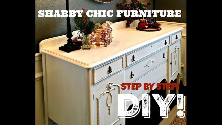 HOW TO: SHABBY CHIC FURNITURE DIY!!