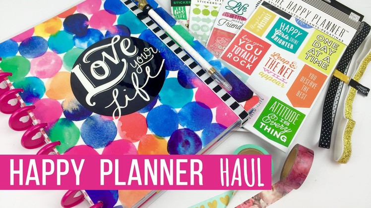 MAMBI Happy Planner Haul + + + LETS GET INKIE
