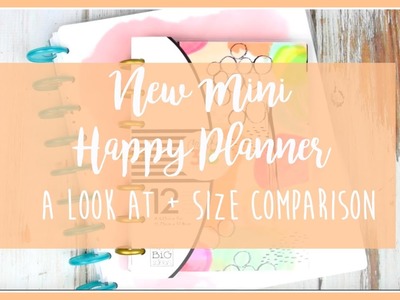 NEW Mini "Personal" Happy Planner! |  A look + size comparisons | RubyTrev