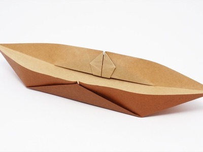 Origami Boat - Canoe (Jo Nakashima)