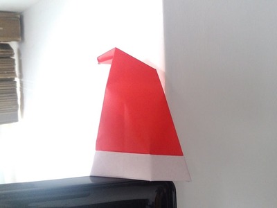 摺聖誕帽 Origami Christmas hat (有字幕) (with subtitles)