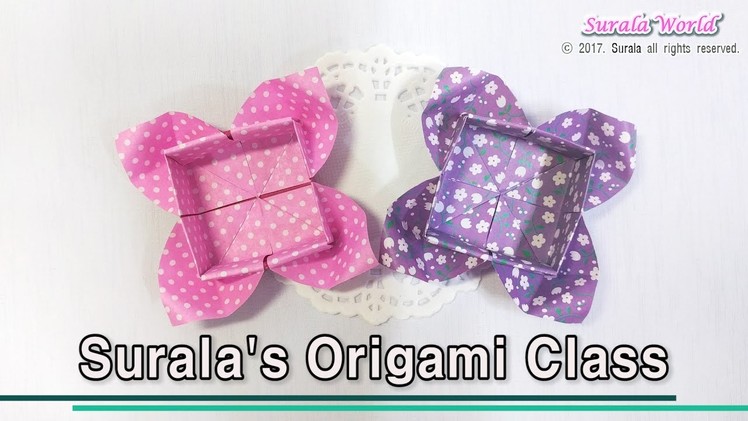 Origami - Flower Box (Gift Box)
