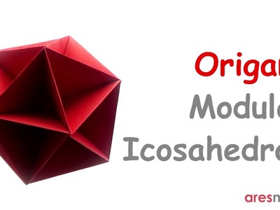 Origami Icosahedron (intermediate - modular)
