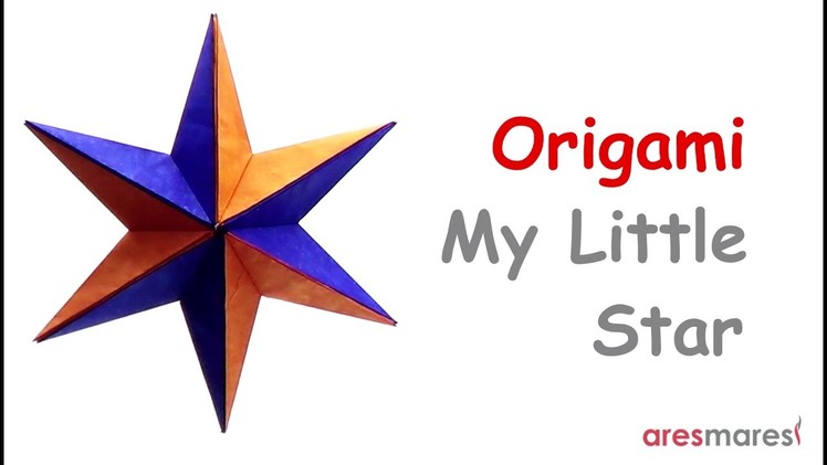 Origami My Little Star (easy - modular)