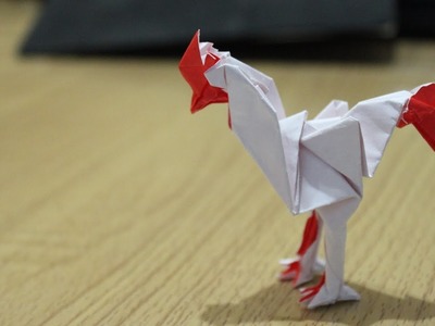 Origami Rooster Tutorial ( Carlson Choo ) Year 2017
