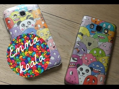 Phonecase in Doodle style - Speed Drawing + DIY