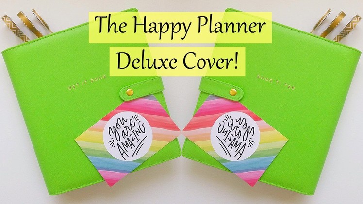 Review | The Happy Planner Deluxe Cover || Plan With Juli