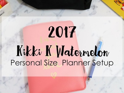 2017 Kikki K Personal Size - Quick Planner Setup