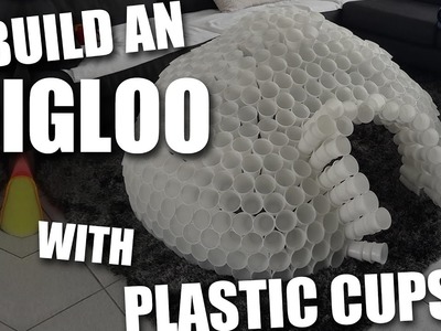 Build an Igloo with plastic cups - Long version DIY (Rguilan) Pen Pineapple Apple Pen PIKOTARO