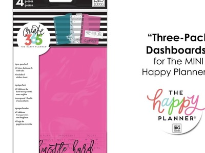 'Dashboards' - Happy Planner™  Preview - MINI