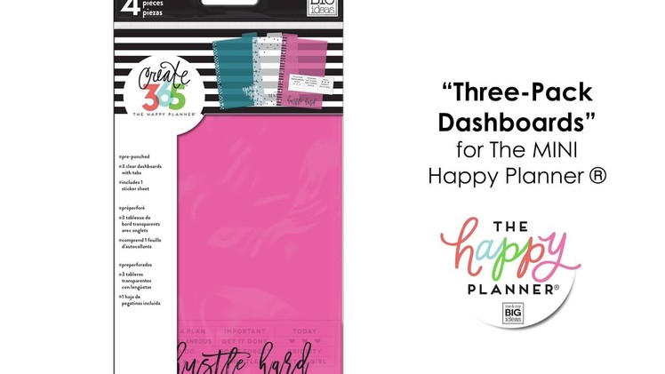 'Dashboards' - Happy Planner™  Preview - MINI